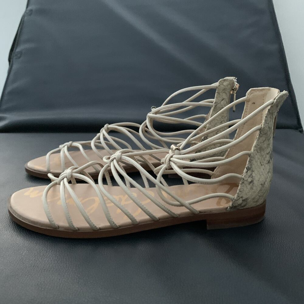 Sam Edelman Gladiator Flats Sandals Sz 7.5 True to size